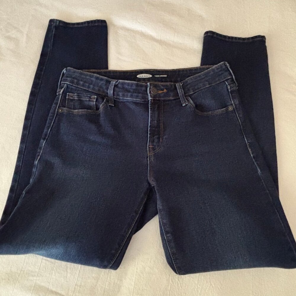 Old Navy Power Straight Jeans Size 6